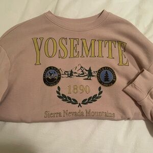 unisex Yosemite crewneck